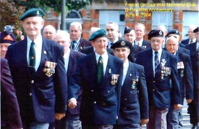 Frinton-on-Sea War Memorial Club D-Day 60th Anniversary, June 6th 2004